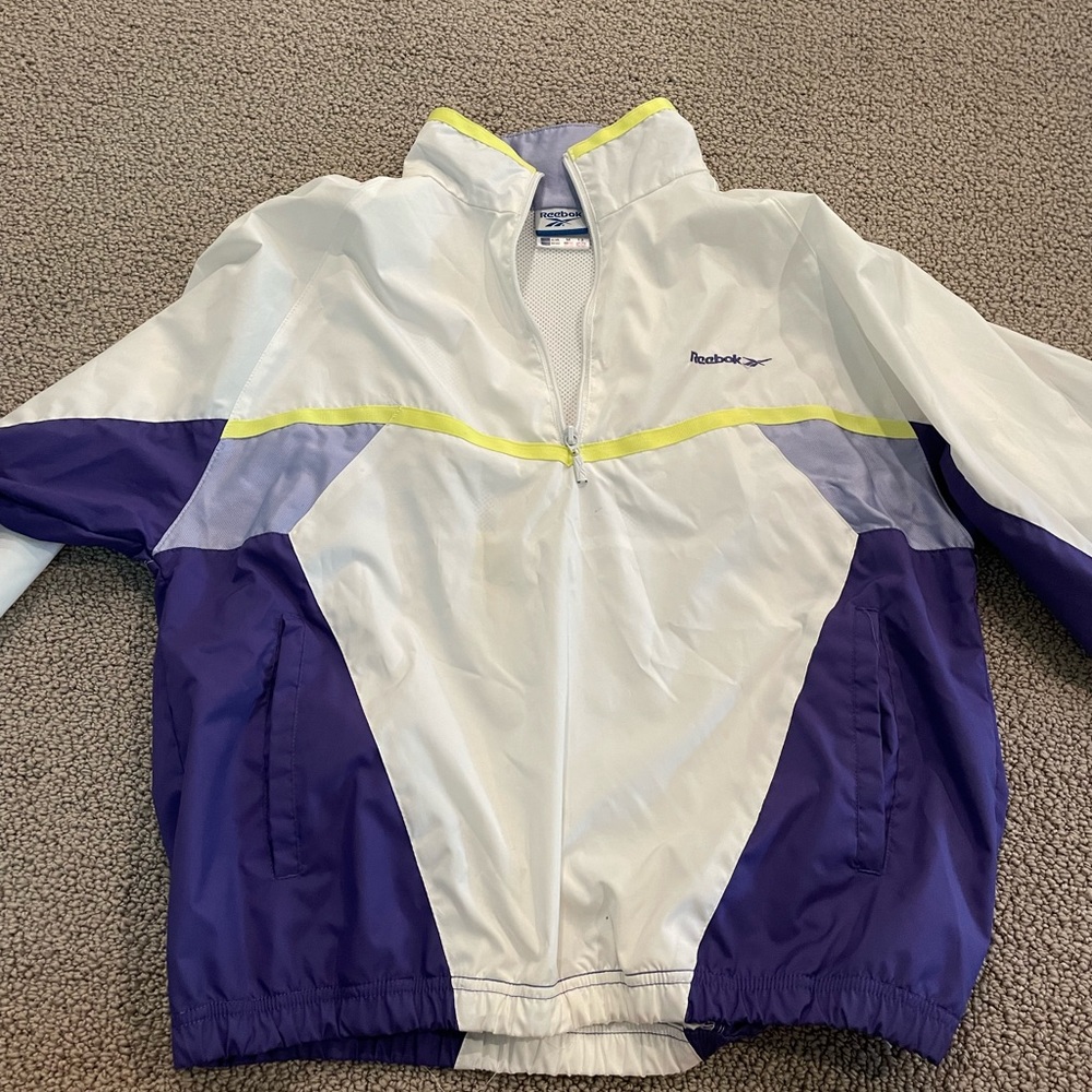 Vintage Reebok wind breaker